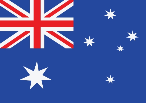 National flag of Australia themes idea design