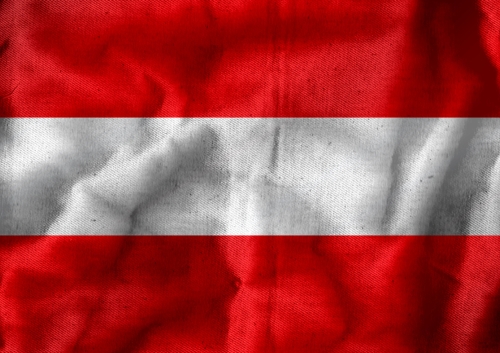 National flag of Austria themes design idea