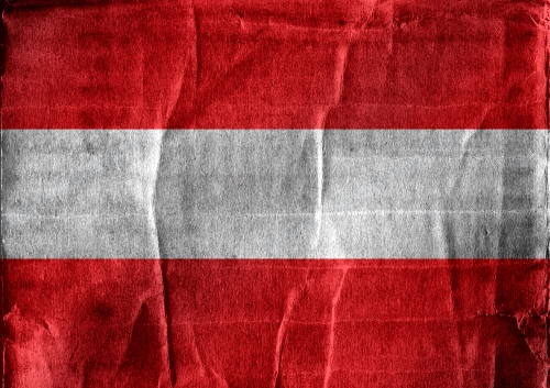 National flag of Austria themes design idea