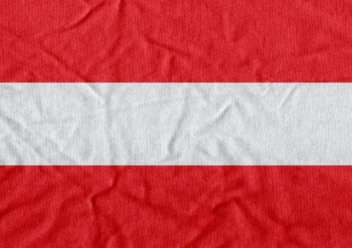 National flag of Austria themes design idea