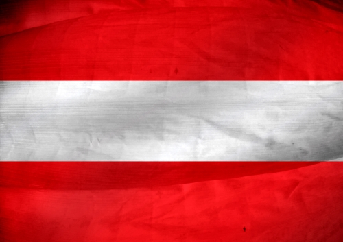 National flag of Austria themes design idea