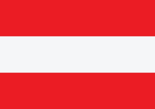 National flag of Austria themes design idea