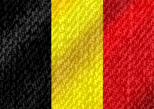 National flag of Belgium themes design