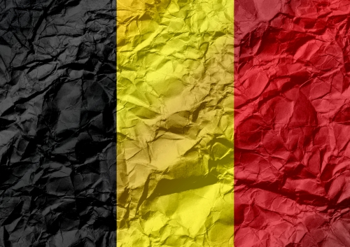 National flag of Belgium themes design