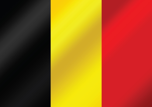 National flag of Belgium themes design