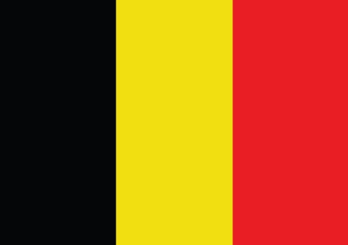 National flag of Belgium themes design