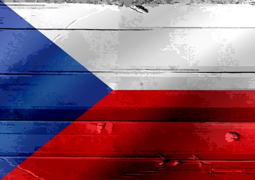National flag of Czech Republic themes idea design