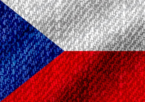 National flag of Czech Republic themes idea design