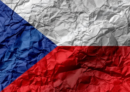 National flag of Czech Republic themes idea design