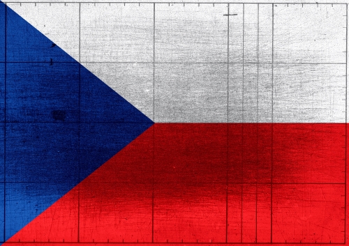 National flag of Czech Republic themes idea design