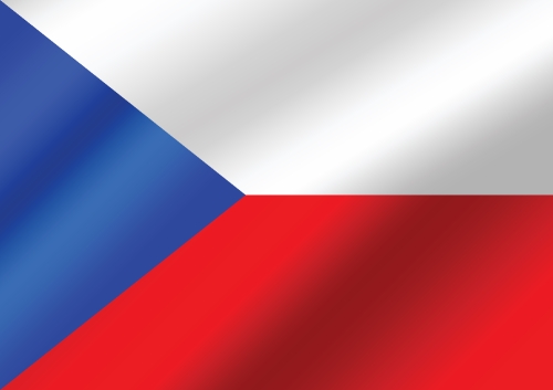 National flag of Czech Republic themes idea design