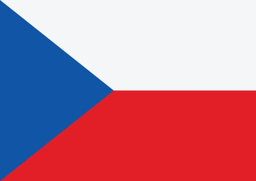 National flag of Czech Republic themes idea design