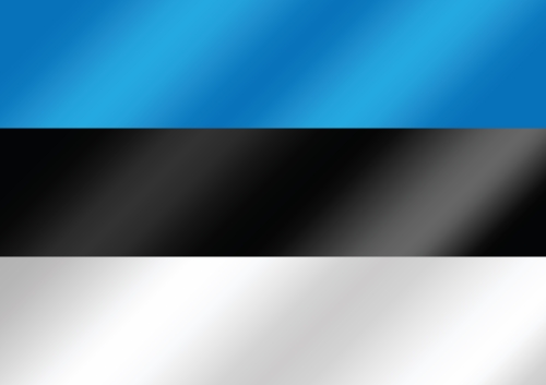 National flag of Estonia themes idea design