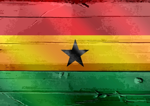 National flag of Ghana themes idea design