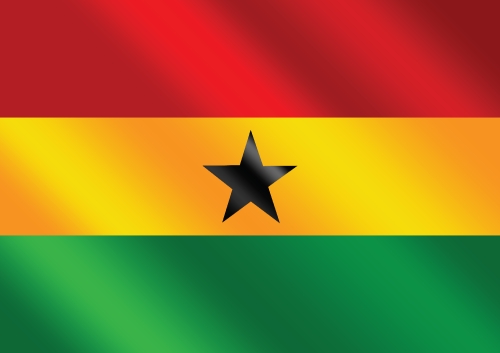 National flag of Ghana themes idea design