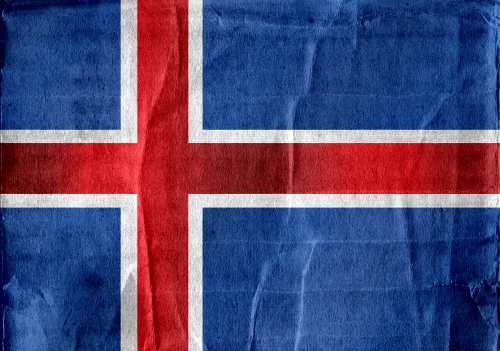 National flag of Iceland themes idea design