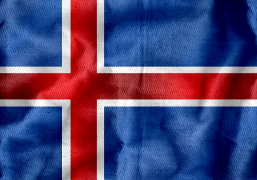 National flag of Iceland themes idea design