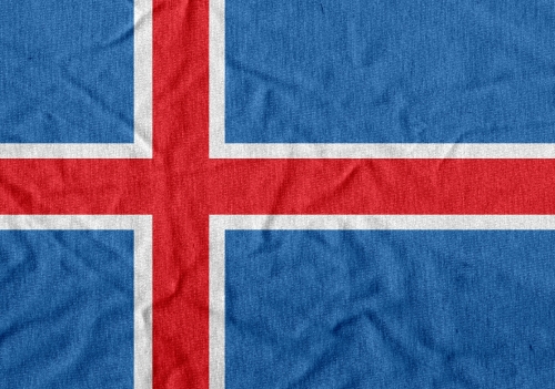 National flag of Iceland themes idea design