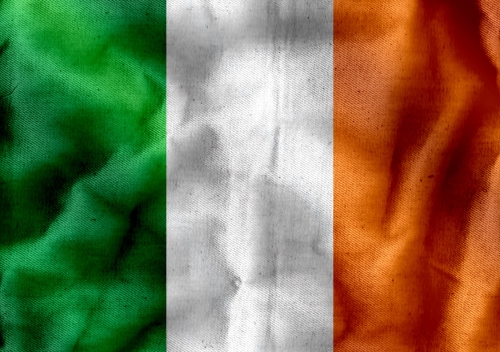 National flag of Ireland themes idea design