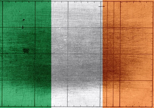 National flag of Ireland themes idea design