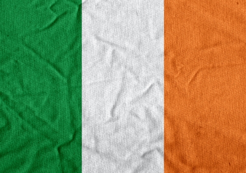 National flag of Ireland themes idea design
