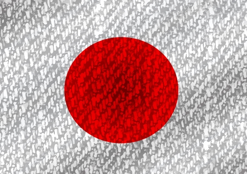 National flag of Japan themes idea design