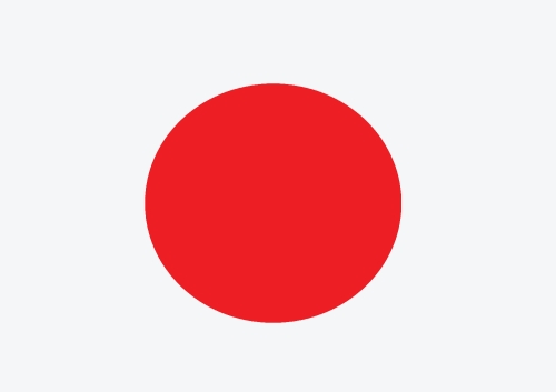 National flag of Japan themes idea design