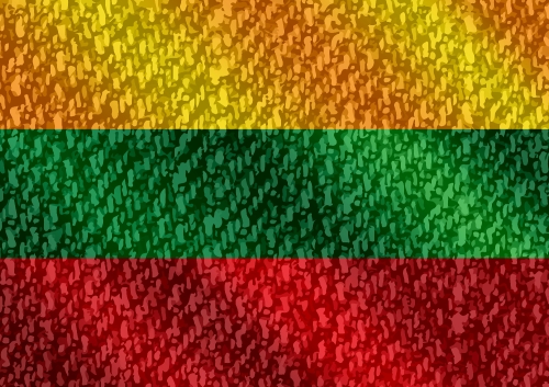 National flag of Lithuania themes idea design