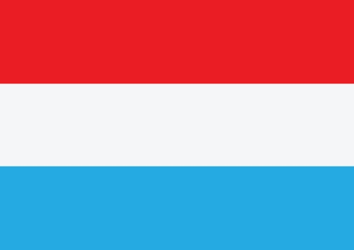 National flag of Luxembourg themes idea design