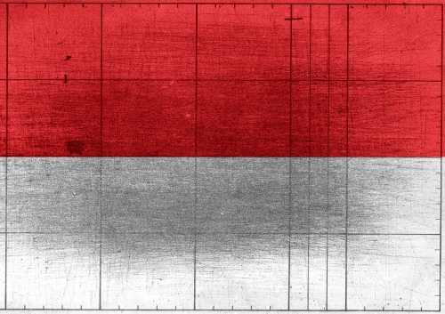 National flag of Monaco themes idea design