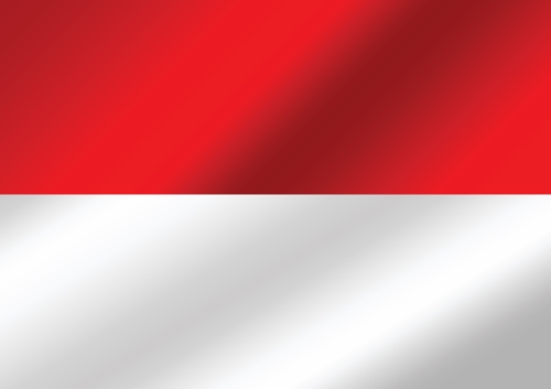 National flag of Monaco themes idea design