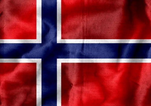 National flag of Norway idea design