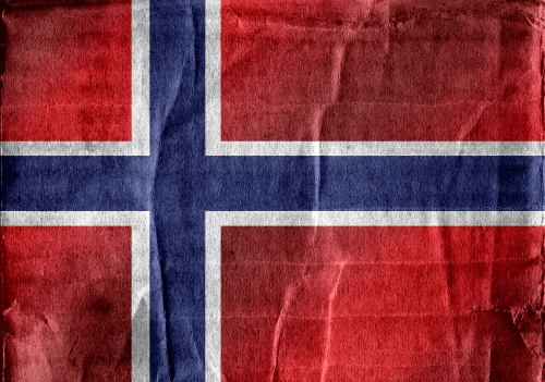 National flag of Norway idea design