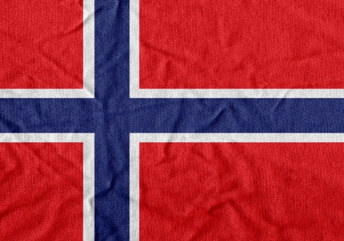 National flag of Norway idea design