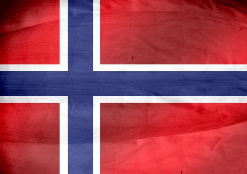 National flag of Norway idea design