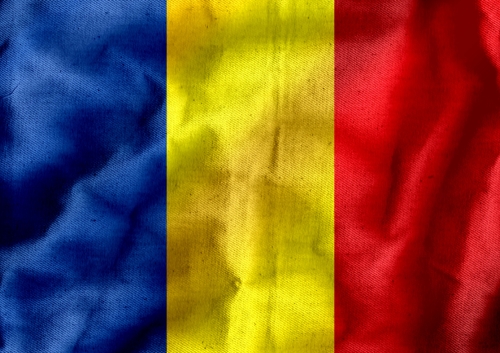 National flag of Romania themes idea design