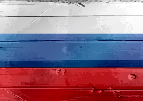 National flag of Russia