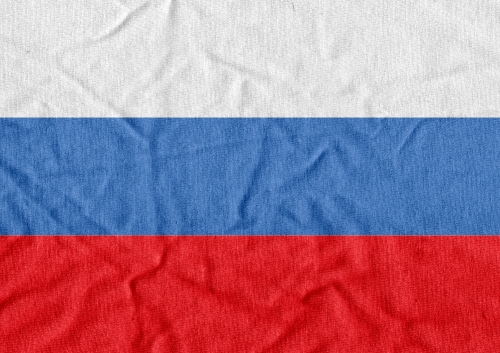 National flag of Russia