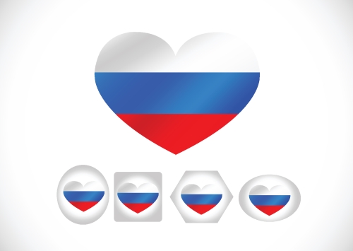 National flag of Russia