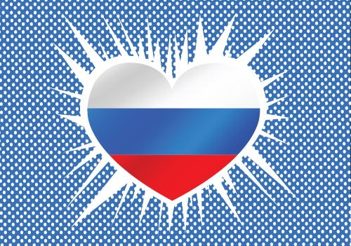 National flag of Russia