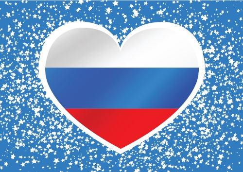 National flag of Russia