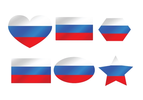 National flag of Russia