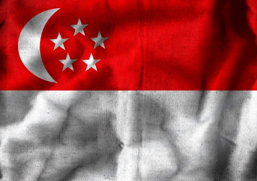 National flag of Singapore themes idea design