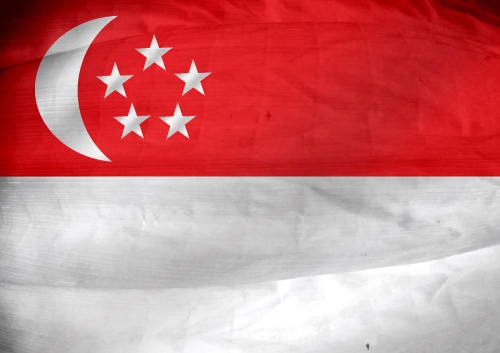 National flag of Singapore themes idea design