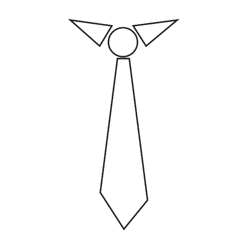 Neck tie icon
