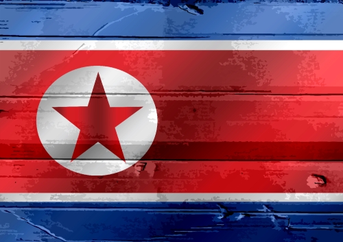 North Korea flag themes idea design