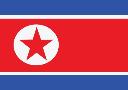 North Korea flag themes idea design