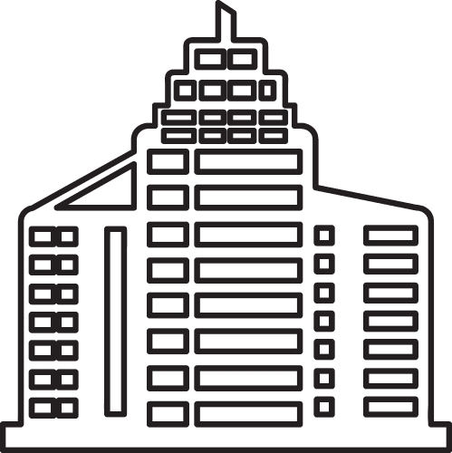 Office building icon