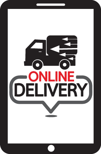online delivery icon sign design