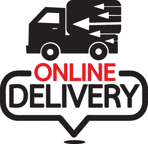 online delivery icon sign design